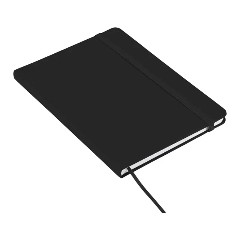 Custom Large Rainbow Notebook - 5"x7" with Ribbon Bookmark — view 6