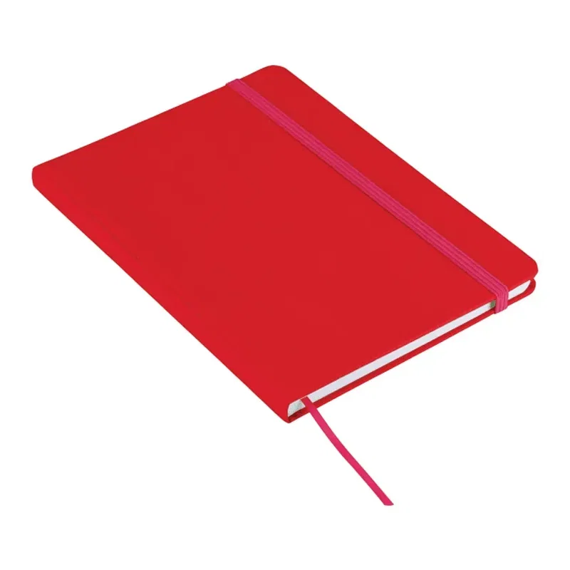 Custom Large Rainbow Notebook - 5"x7" with Ribbon Bookmark — view 9