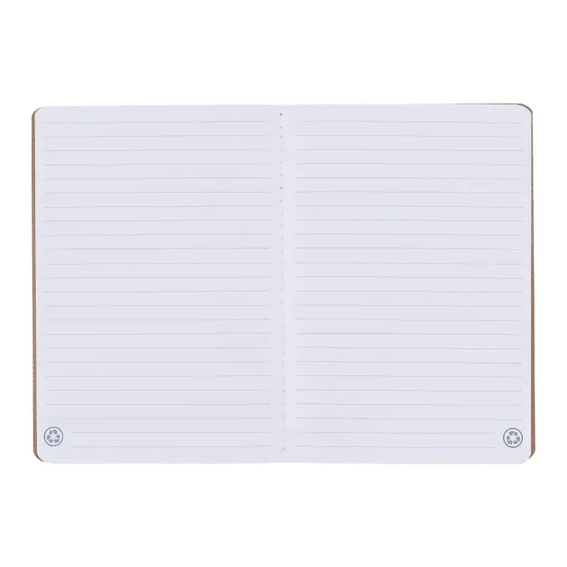 Custom Recycled Pocket Notebook - 5"X7" (30 Pages, FSC® Mix) — view 2
