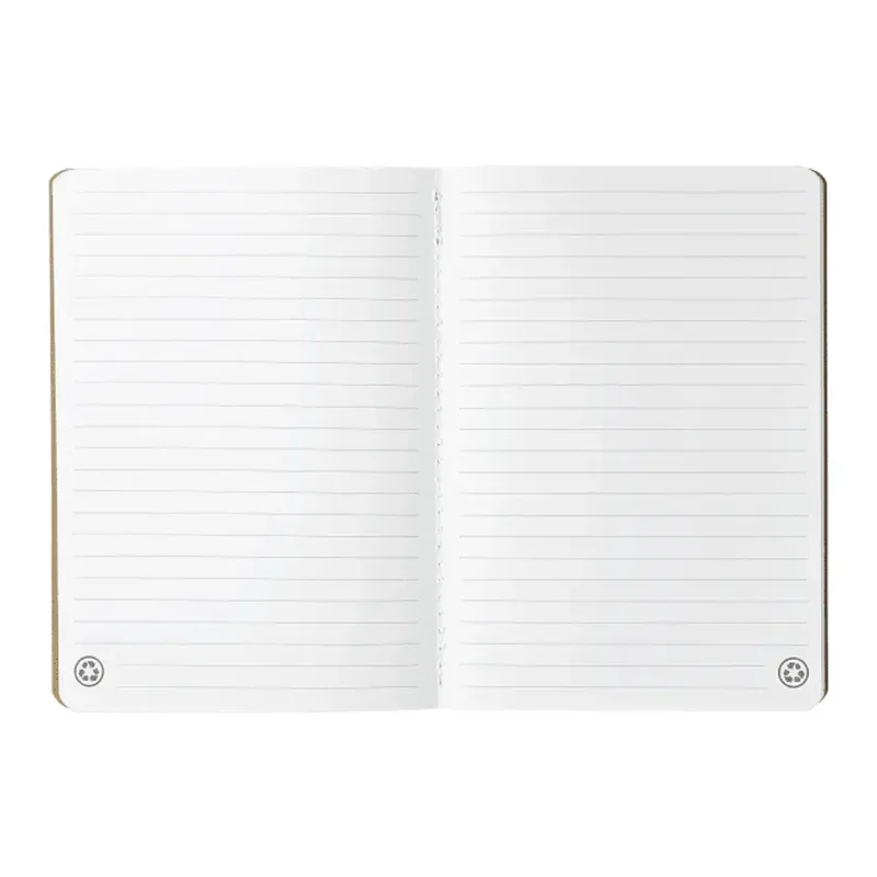Custom Recycled Pocket Notebook - 5"X7" (30 Pages, FSC® Mix) — view 3
