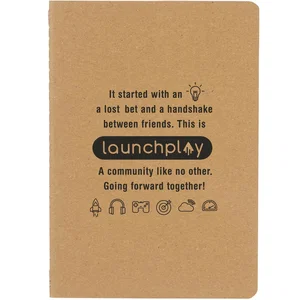 5" x 7" Recycled Pocket Notebook, 30 Pages FSC® Mix