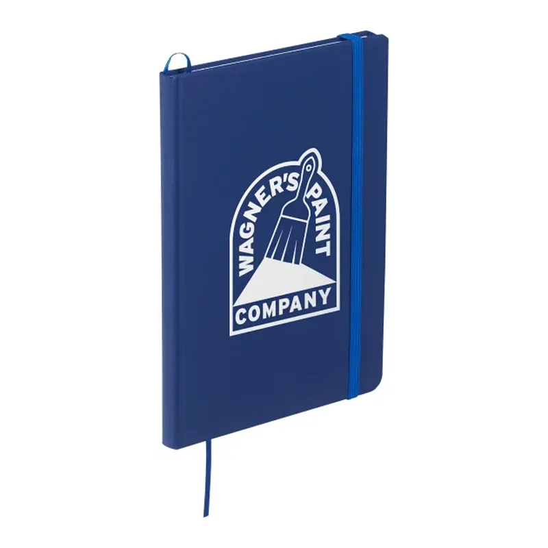 Custom Bullet Notebook with Elastic Closure (5"x7") — view 10