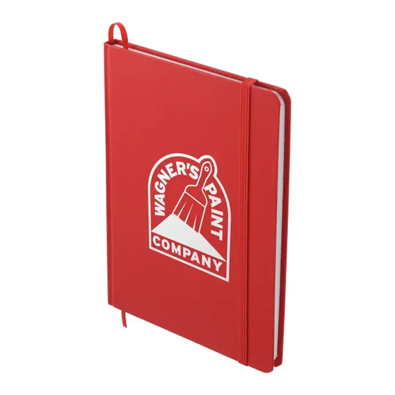 Custom Bullet Notebook with Elastic Closure (5"x7") — view 16