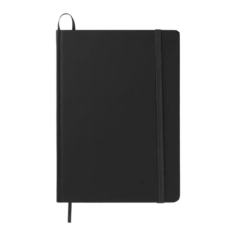 Custom Bullet Notebook with Elastic Closure (5"x7") — view 4