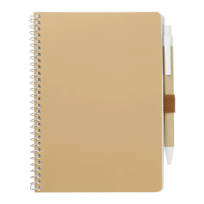 5” x 7” FSC® Mix Spiral Notebook with Pen — view 8