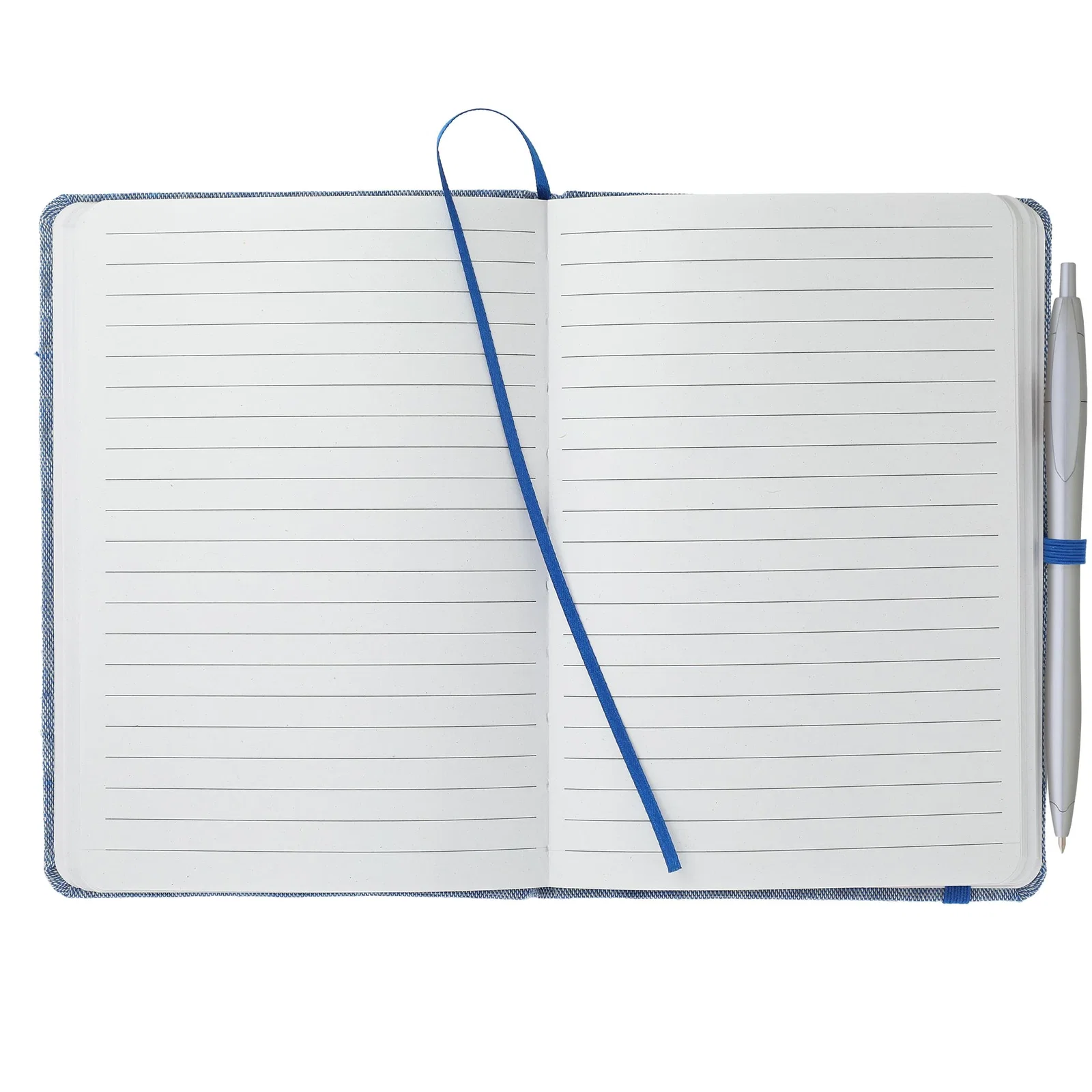 Custom Recycled Cotton Bound Notebook - 5"x7" (60 Pages) — view 16
