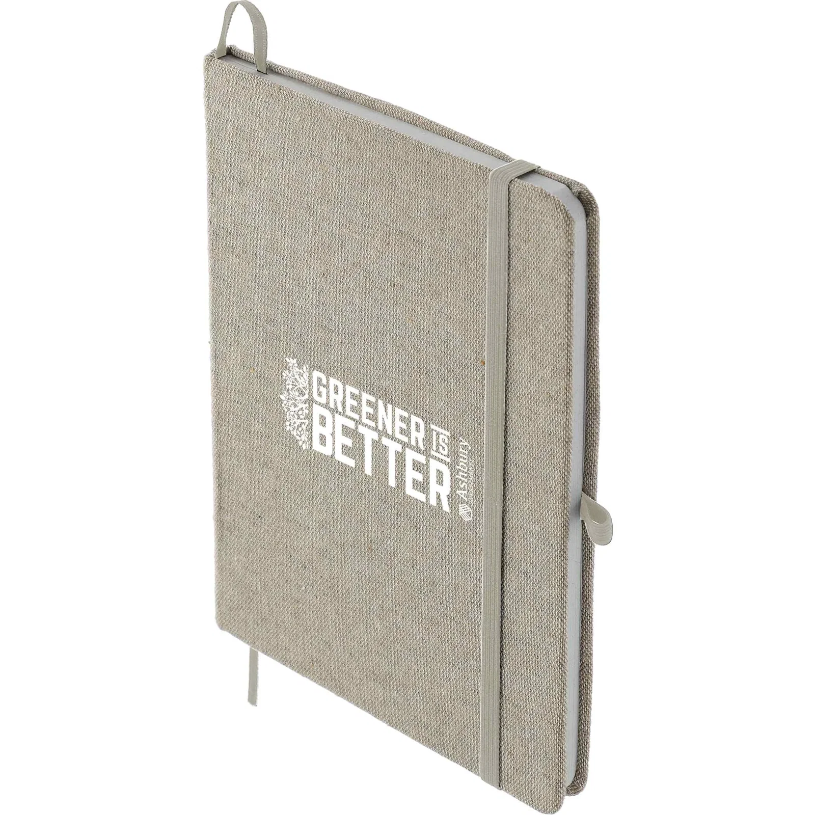 Custom Recycled Cotton Bound Notebook - 5"x7" (60 Pages) — view 26