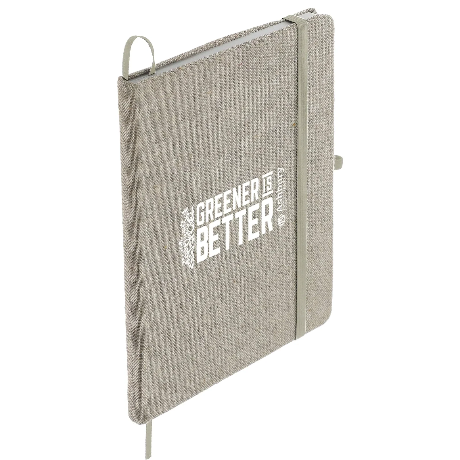 Custom Recycled Cotton Bound Notebook - 5"x7" (60 Pages) — view 27