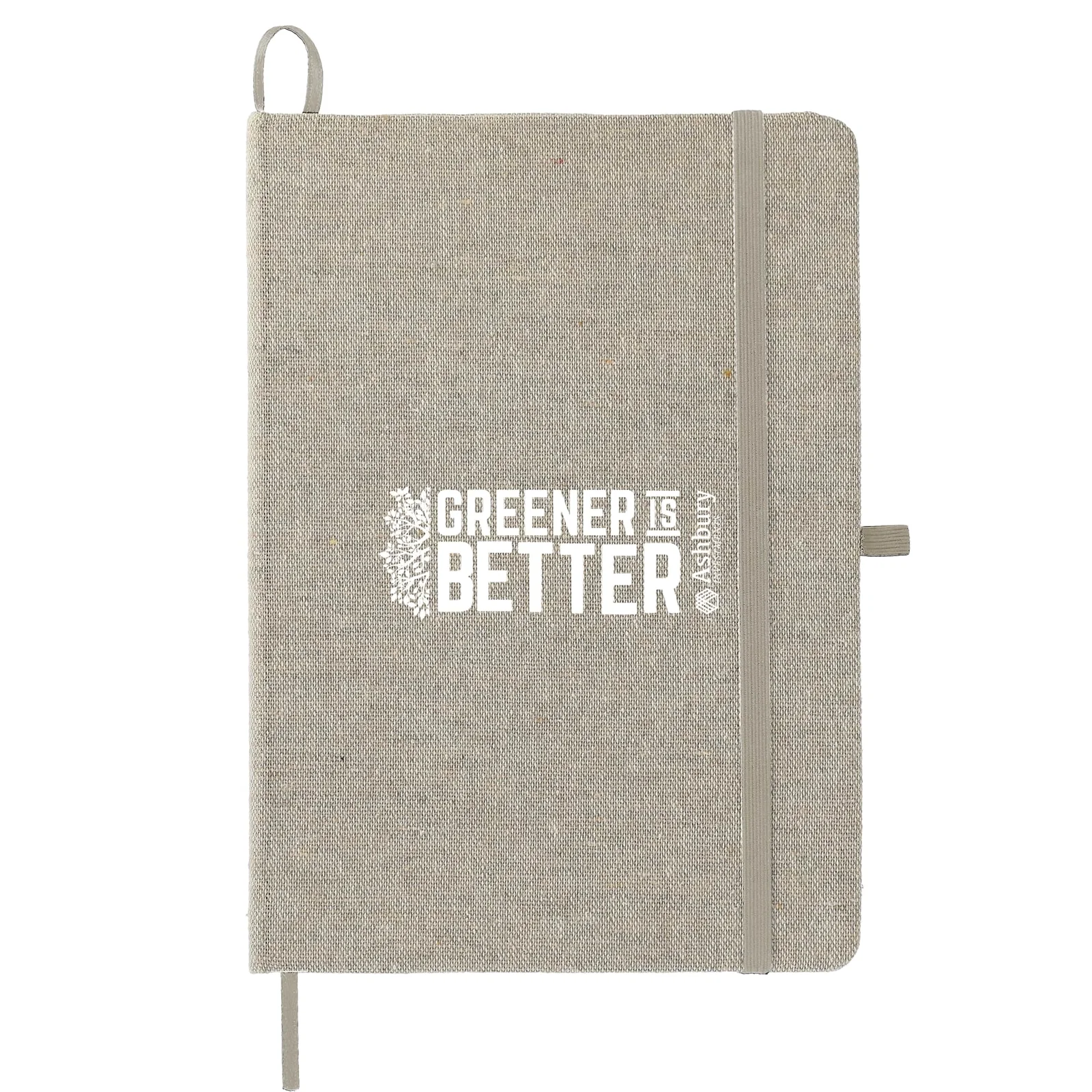 Custom Recycled Cotton Bound Notebook - 5"x7" (60 Pages) — view 28
