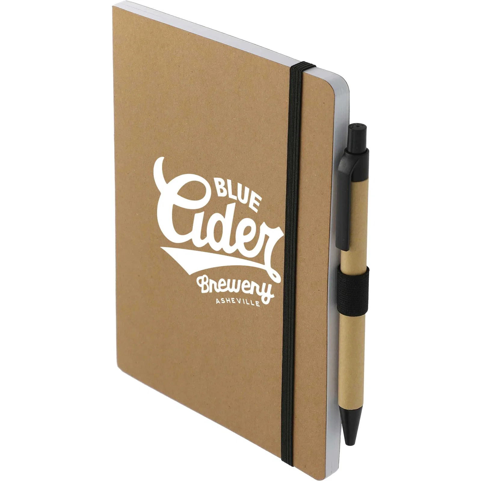 Custom FSC Recycled Notebook and Pen Set - 5" x 7" — view 13