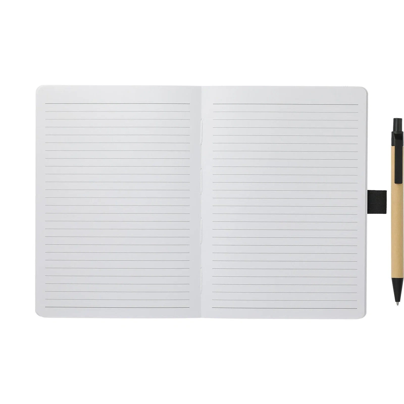 Custom FSC Recycled Notebook and Pen Set - 5" x 7" — view 9