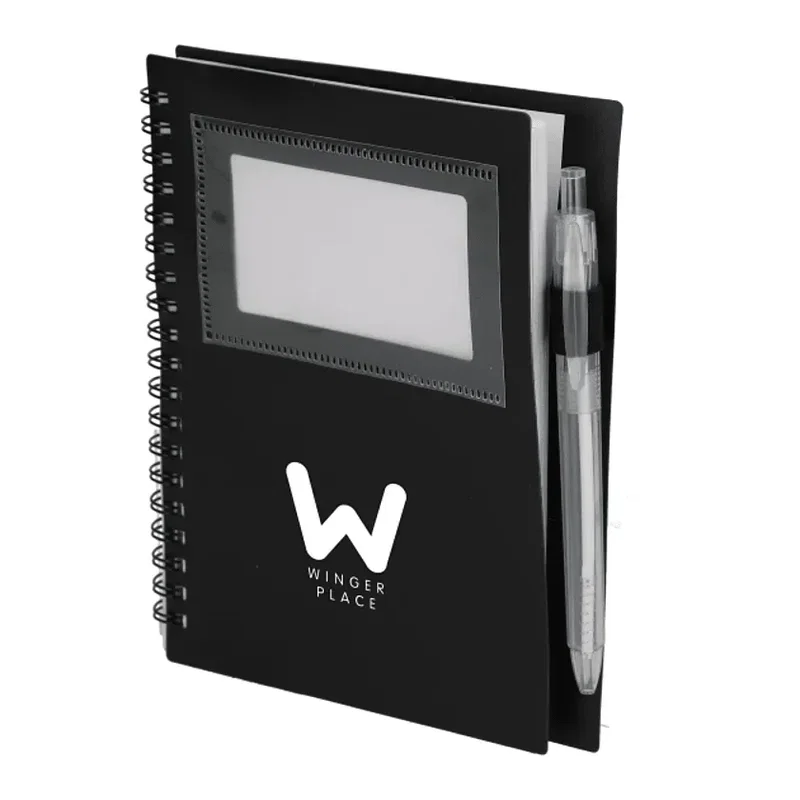 EcoSpiral Notebook Set - 5" x 7" with Pen — view 7