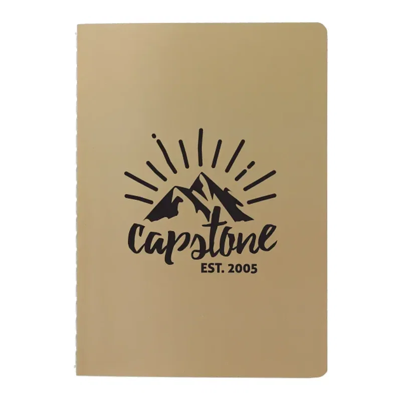 Custom Mineral Stone Field Bound Notebook - 5"x7" — view 15