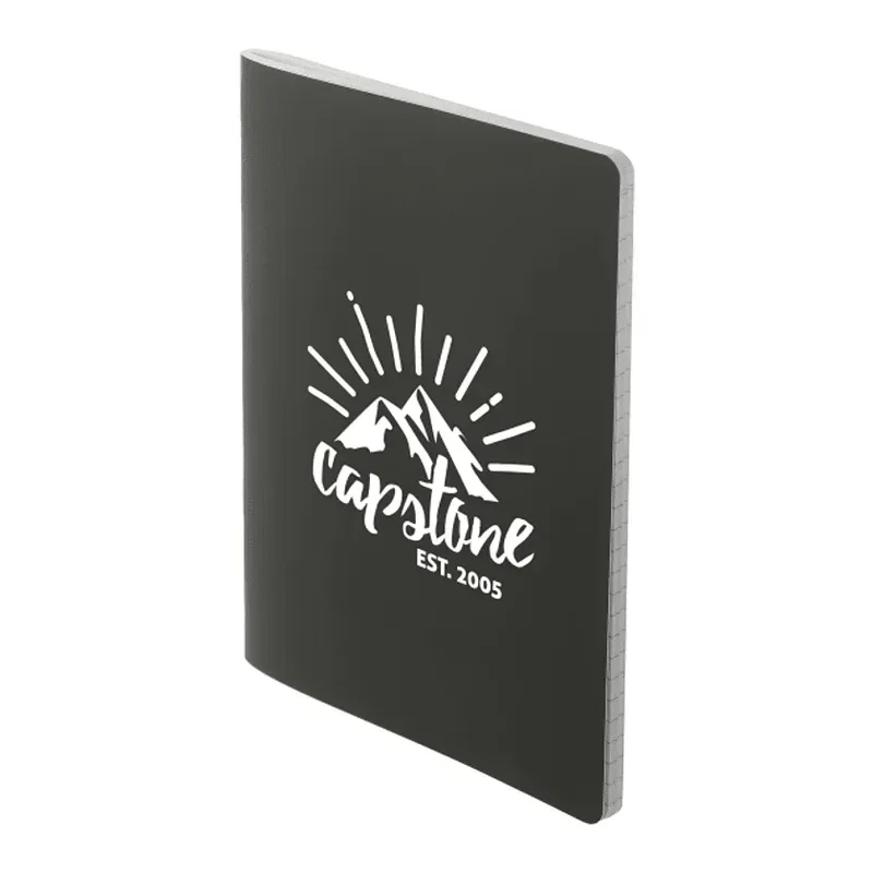 Custom Mineral Stone Field Bound Notebook - 5"x7" — view 6