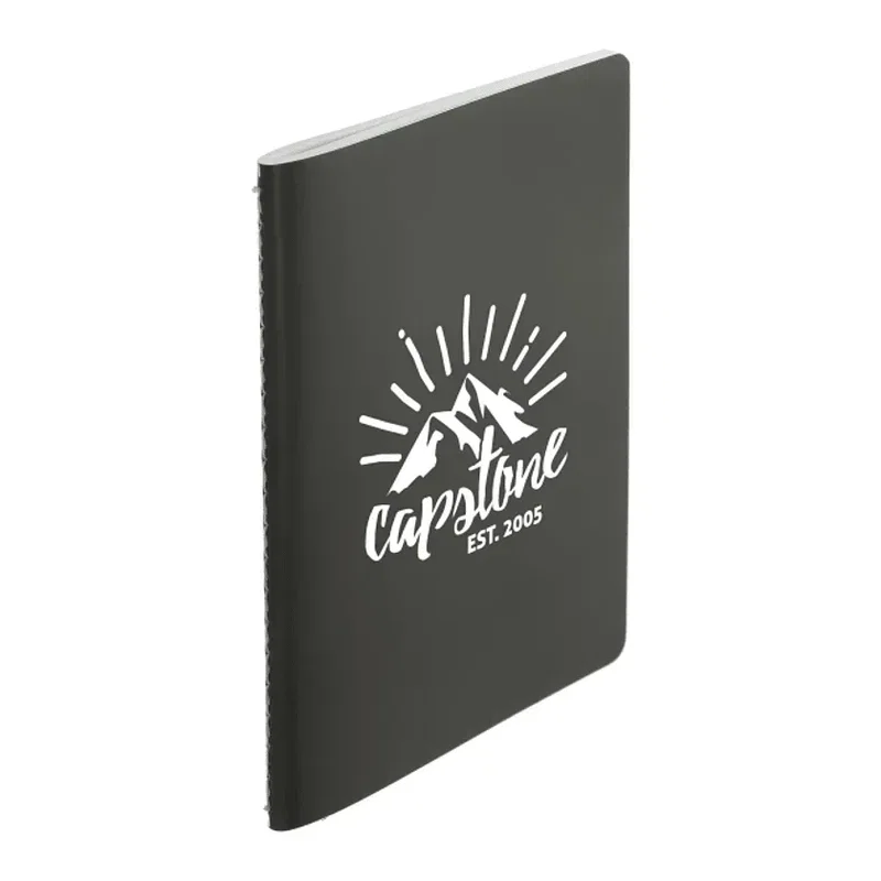 Custom Mineral Stone Field Bound Notebook - 5"x7" — view 7