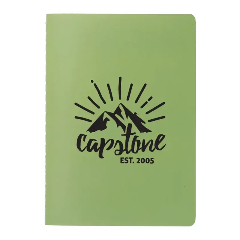 Custom Mineral Stone Field Bound Notebook - 5"x7" — view 8