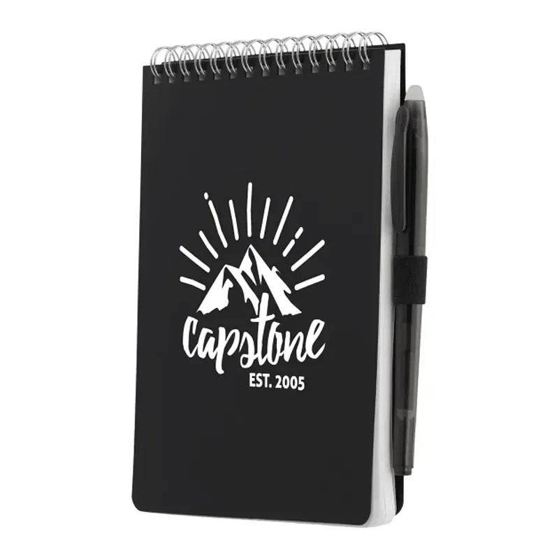 Personalized Field Reporter Notebook with Pen - 5"x7" — view 10