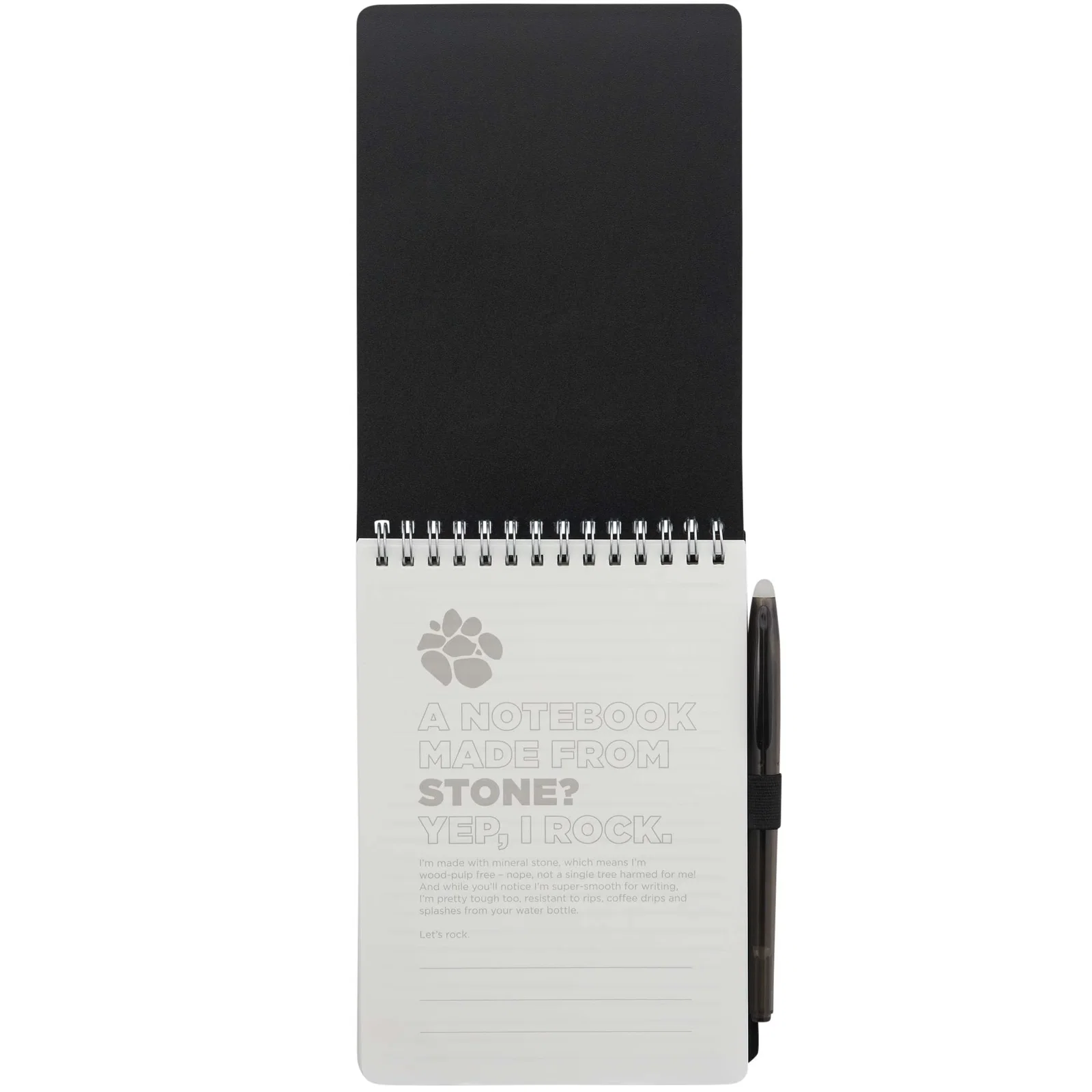 Personalized Field Reporter Notebook with Pen - 5"x7" — view 14