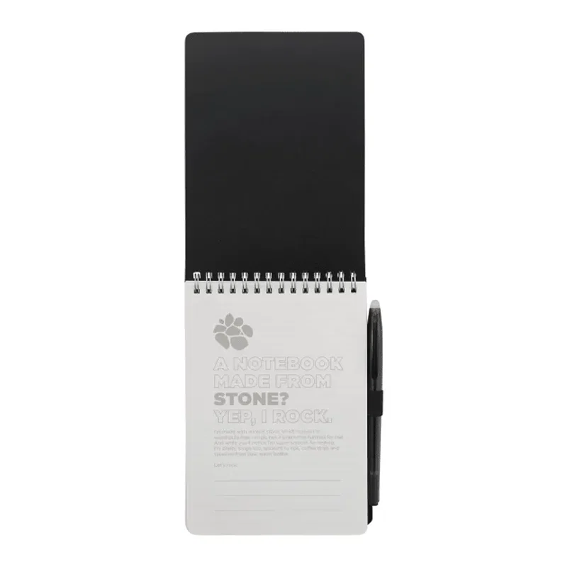 Personalized Field Reporter Notebook with Pen - 5"x7" — view 3