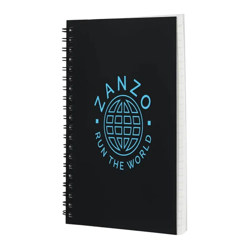 Personalized Mineral Stone Spiral Notebook - 5” x 7” — view 10