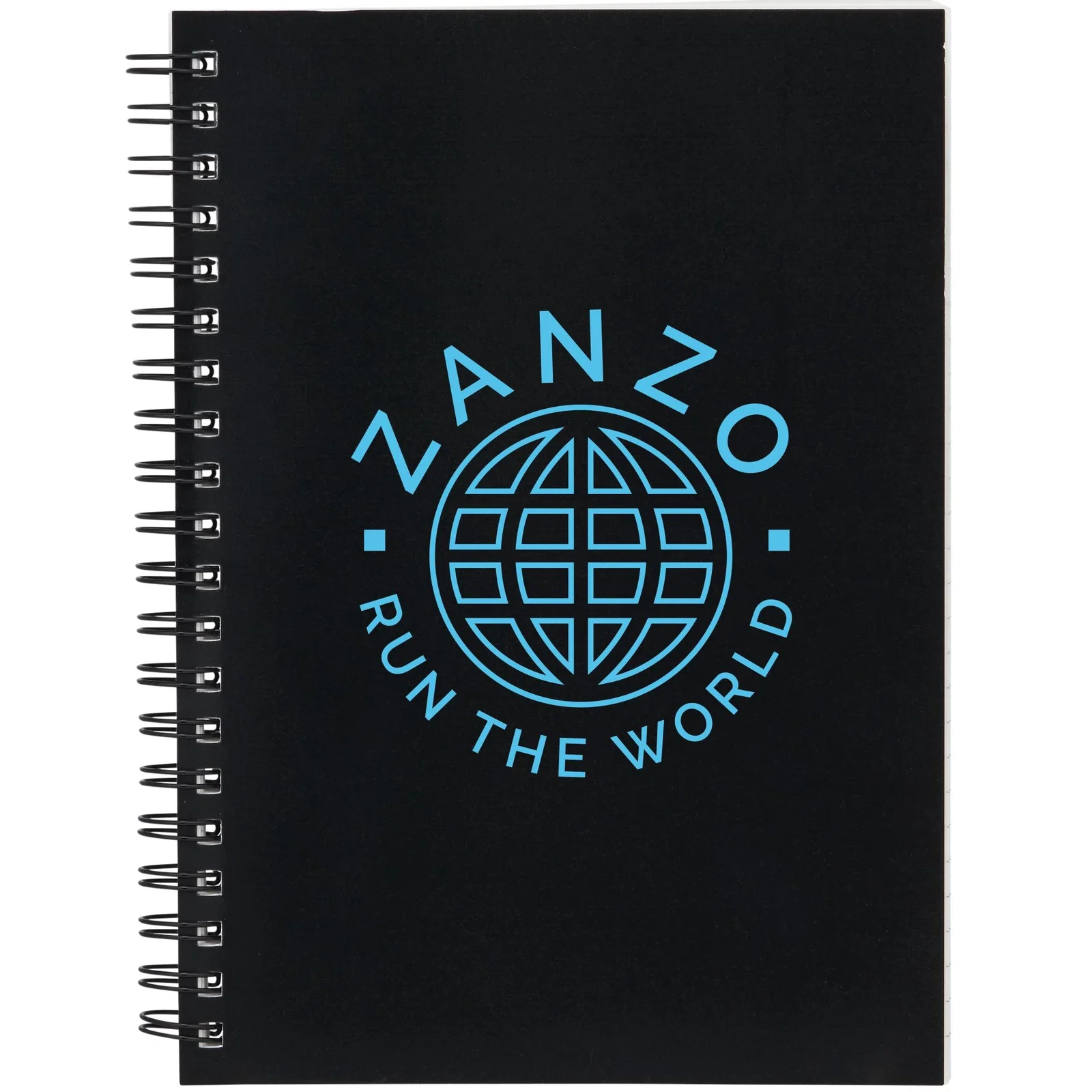 Personalized Mineral Stone Spiral Notebook - 5” x 7” — view 12
