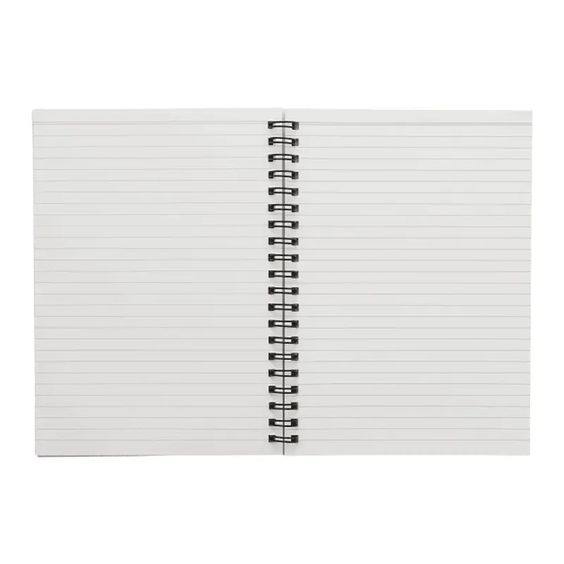 Personalized Mineral Stone Spiral Notebook - 5” x 7” — view 4