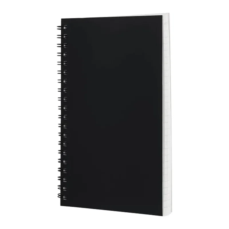 Personalized Mineral Stone Spiral Notebook - 5” x 7” — view 5