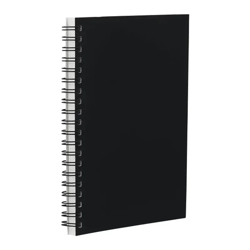 Personalized Mineral Stone Spiral Notebook - 5” x 7” — view 6