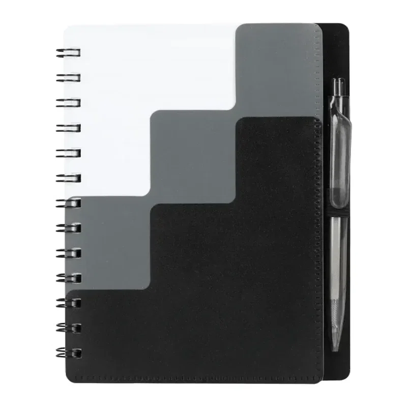 5" x 7" Recycled Pace Spiral Notebook w Pen — view 4