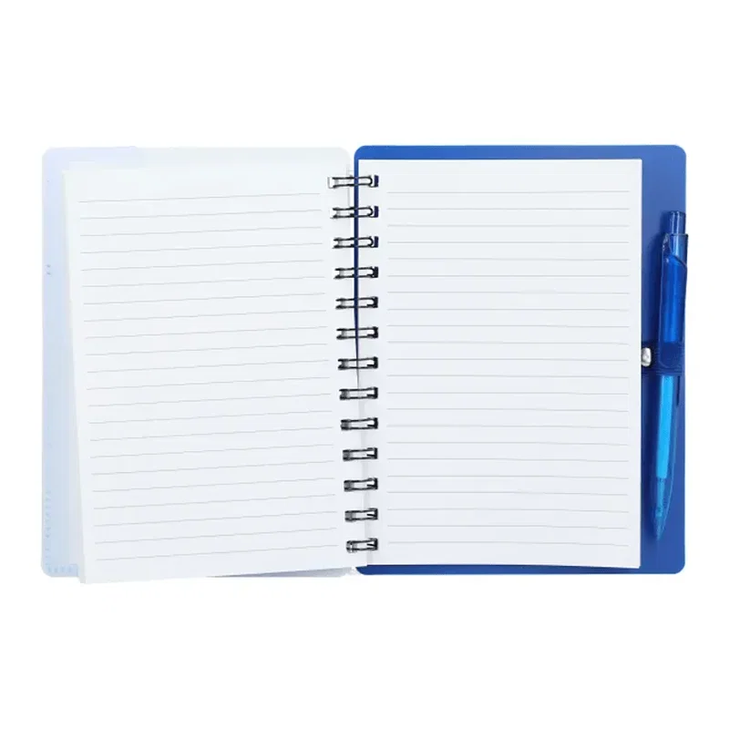 5" x 7" Recycled Pace Spiral Notebook w Pen — view 7