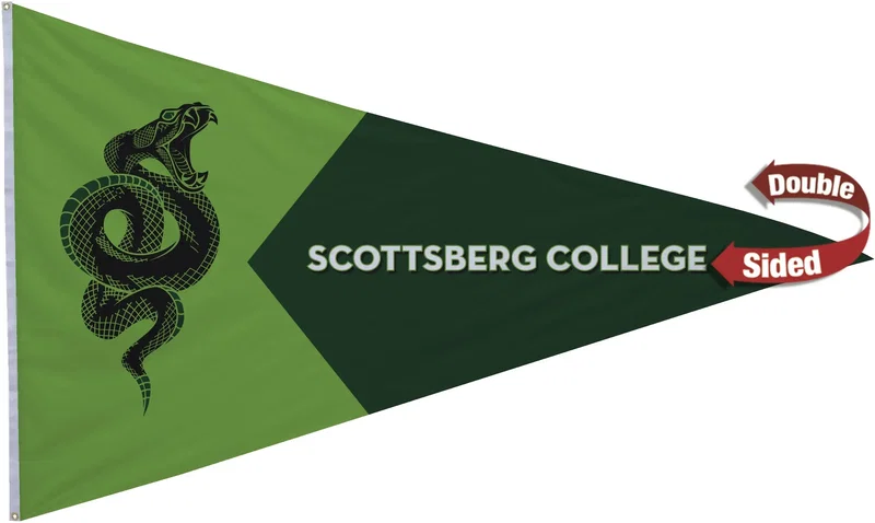 5' x 8' Nylon Pennant Flag Double-Sided — view 2
