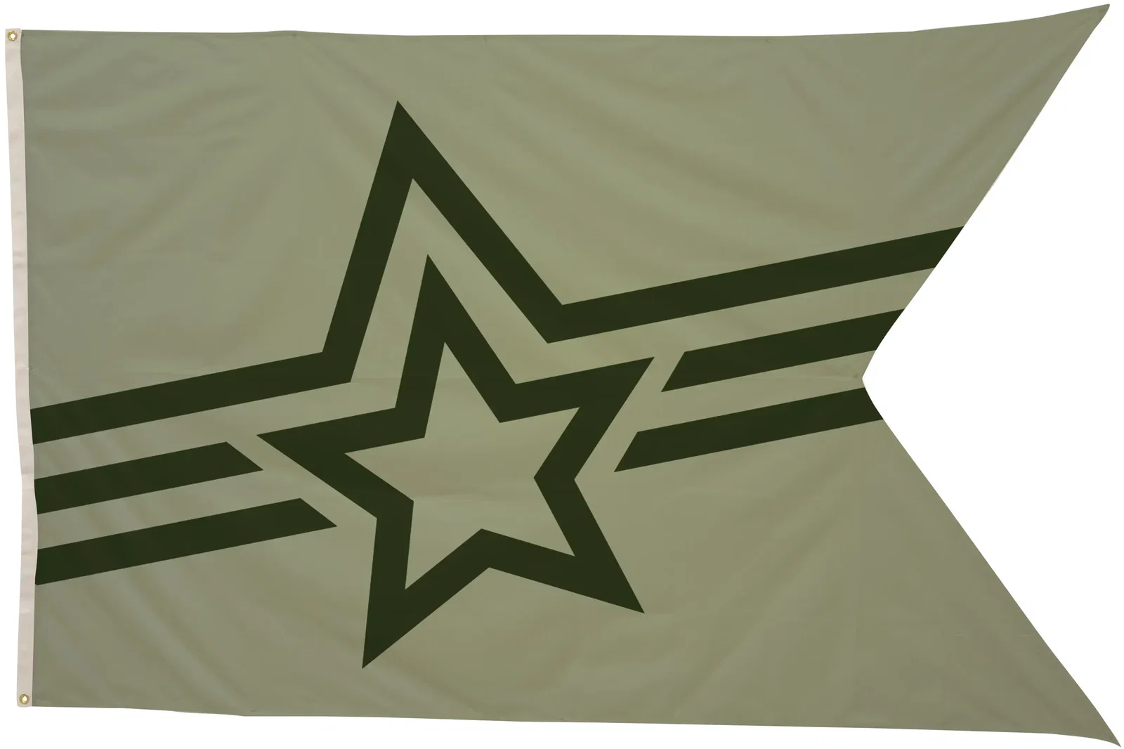 5' x 8' Polyester Guidon Flag Single-Sided — view 2