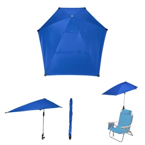 50" Arc SPF 50 Chair Umbrella With 100% rPET Canopy