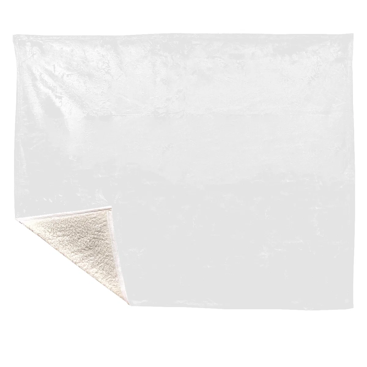 Larger fifty by sixty inch size spread out flat