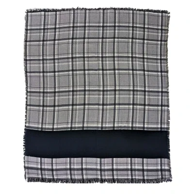 Woven tapestry throw shown spread out at full size