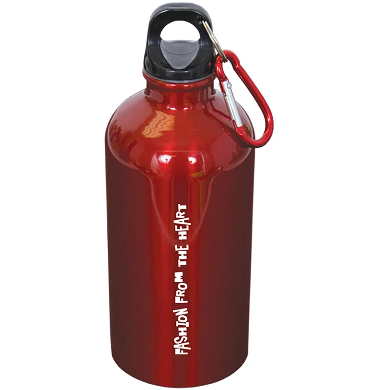 500 Ml (17 Fl. Oz.) Stainless Steel Bottle With Carabiner — view 1