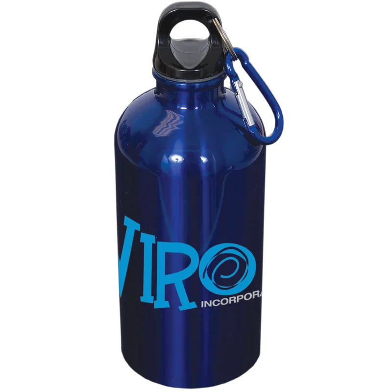 500 Ml (17 Fl. Oz.) Stainless Steel Bottle With Carabiner — view 3
