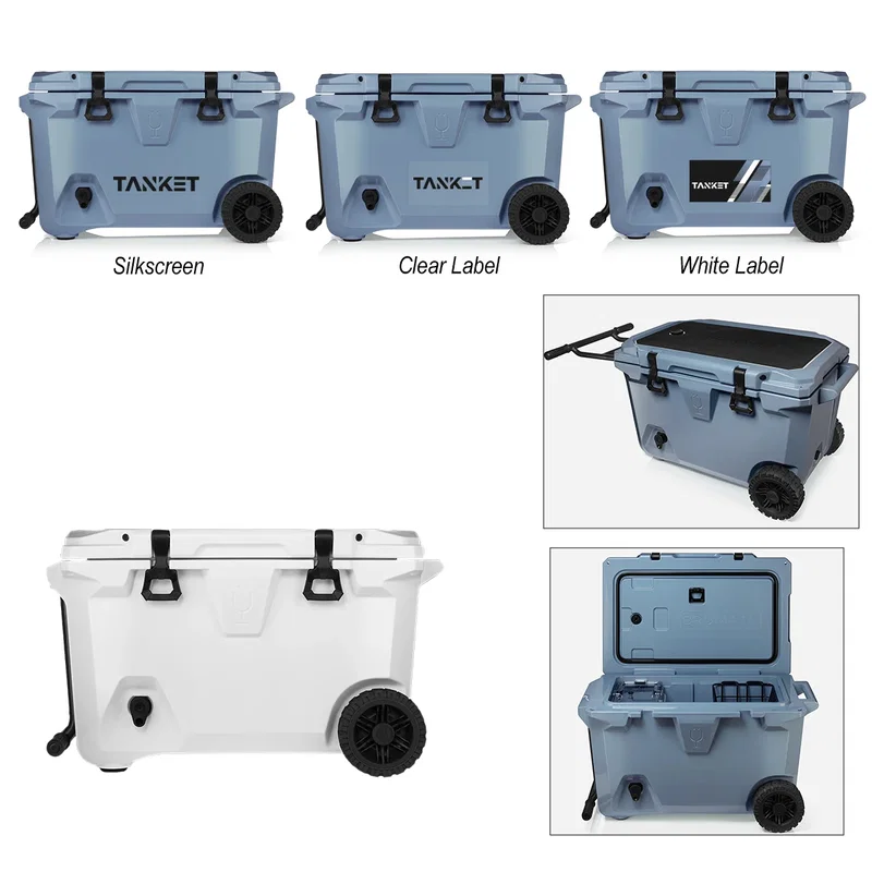55 Qt. BrüMate BrüTank Rolling Cooler — view 12