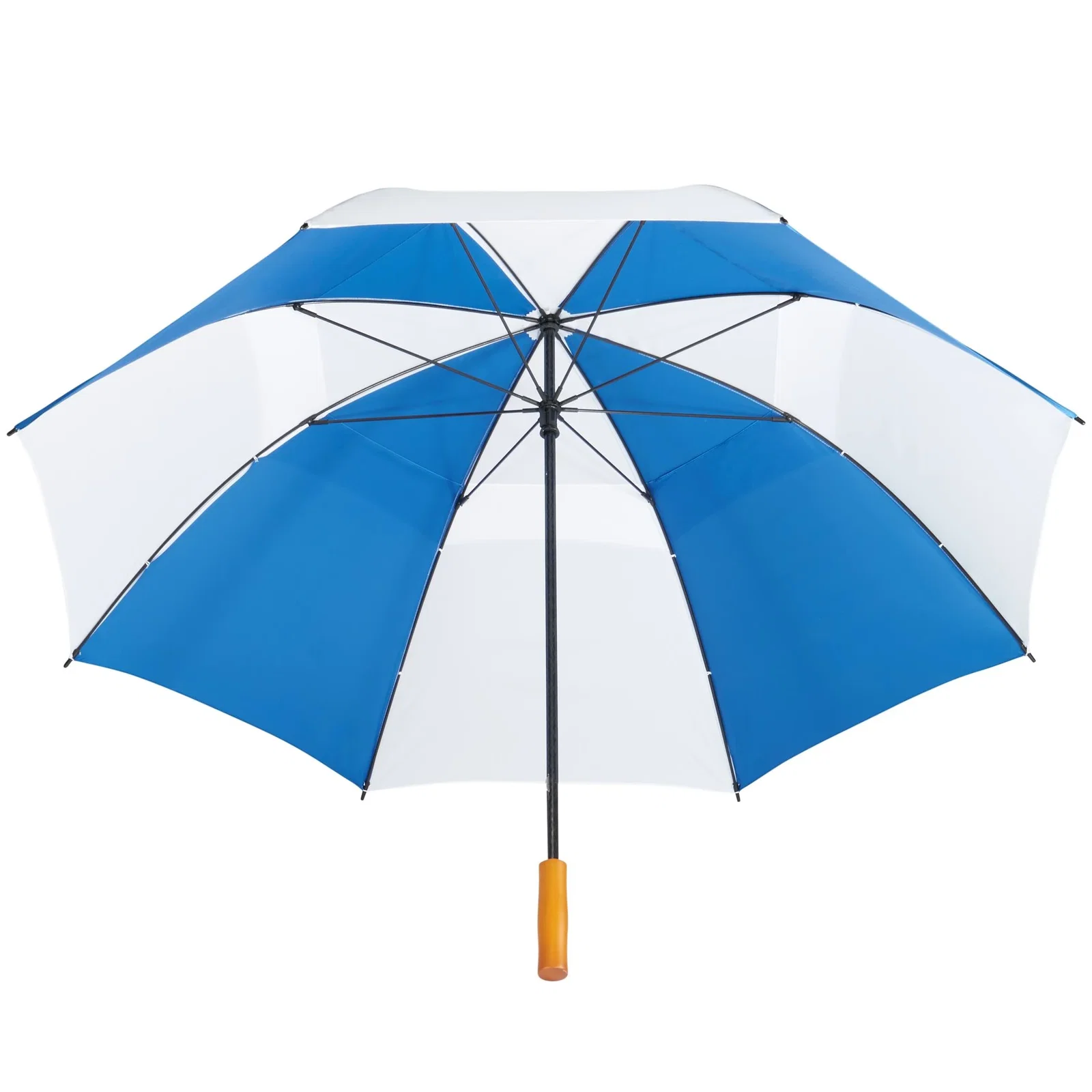 58" Recycled Golf Umbrella with Wooden Handle — view 106