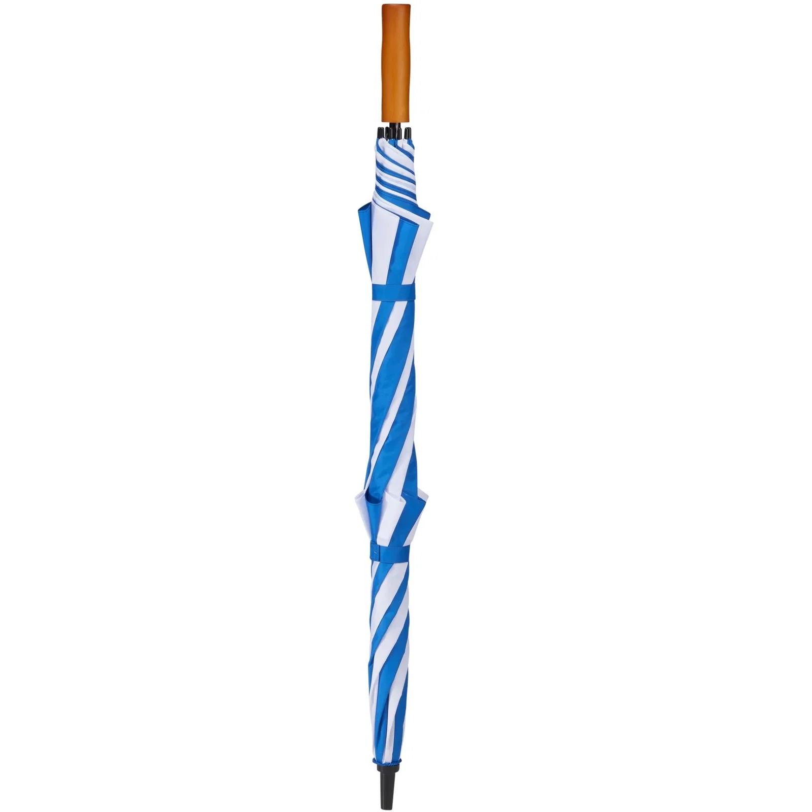 58" Recycled Golf Umbrella with Wooden Handle — view 109