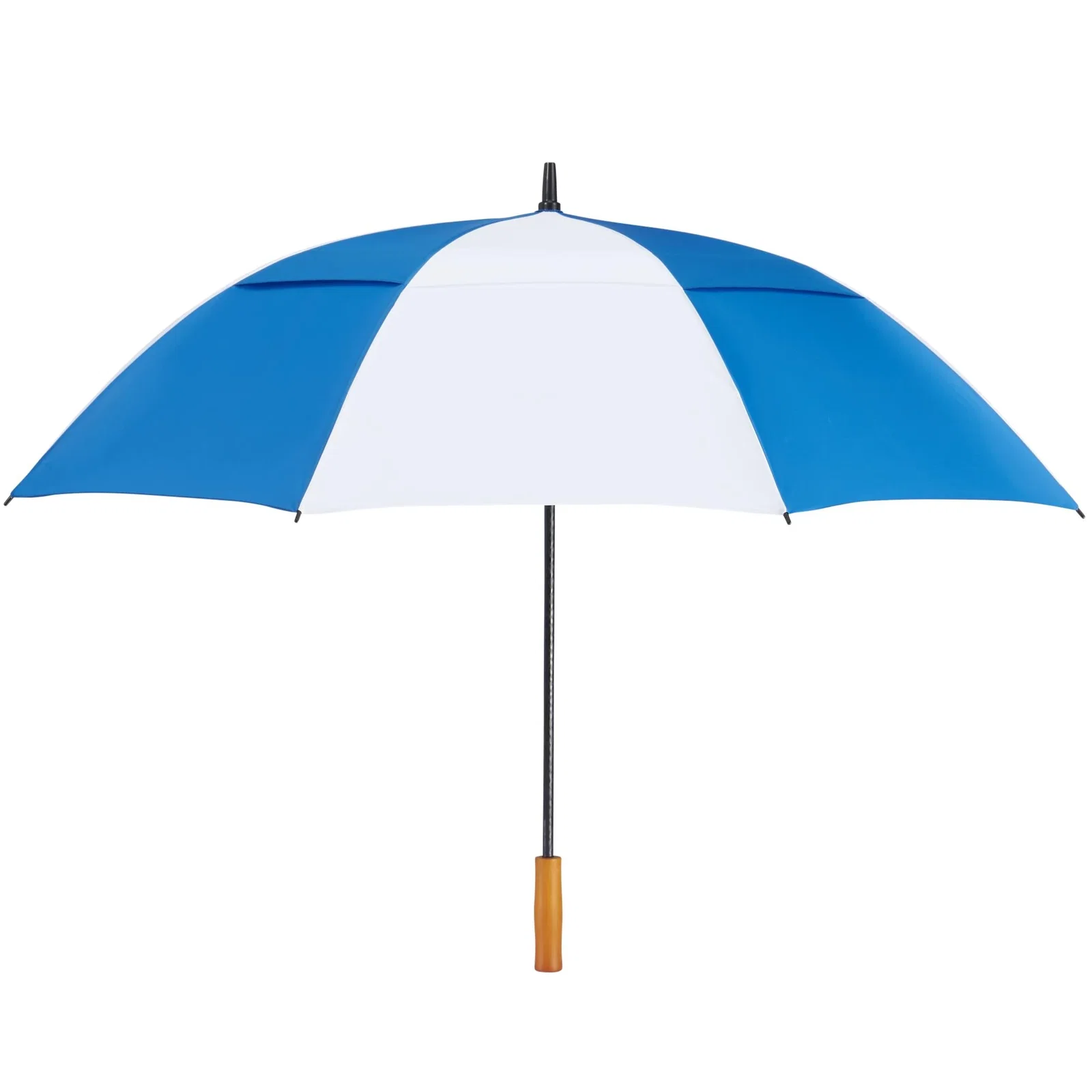 58" Recycled Golf Umbrella with Wooden Handle — view 114