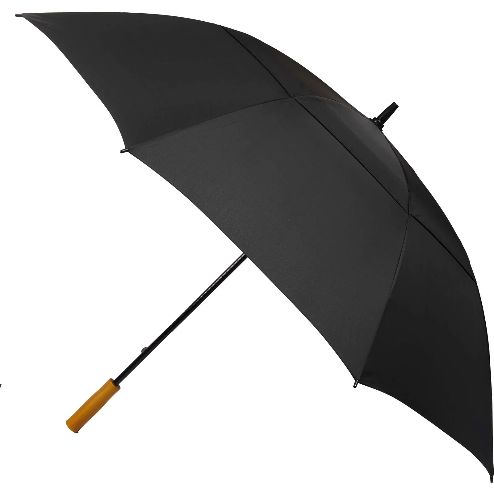 58" Recycled Golf Umbrella with Wooden Handle — view 51