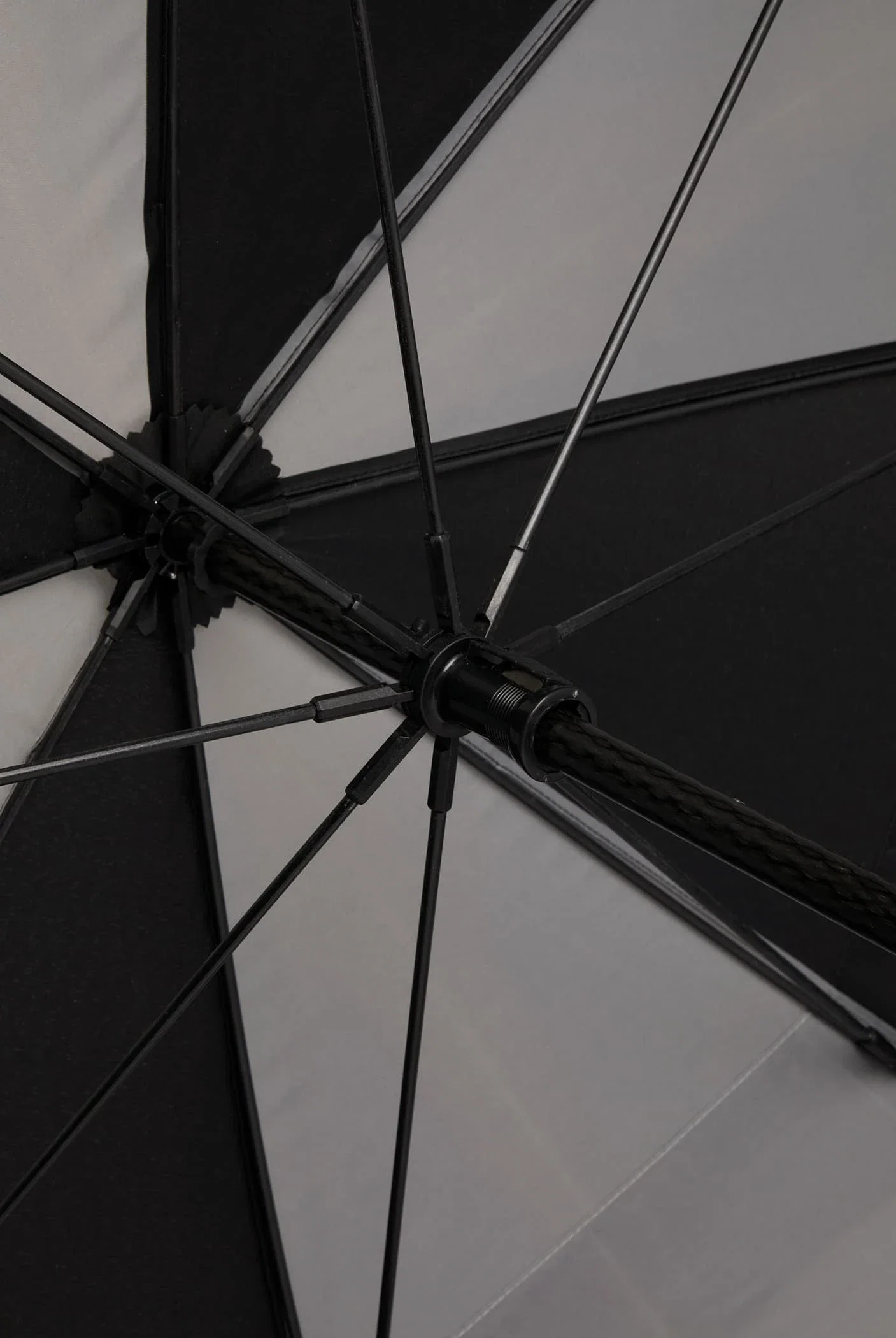 58" Recycled Golf Umbrella with Wooden Handle — view 59