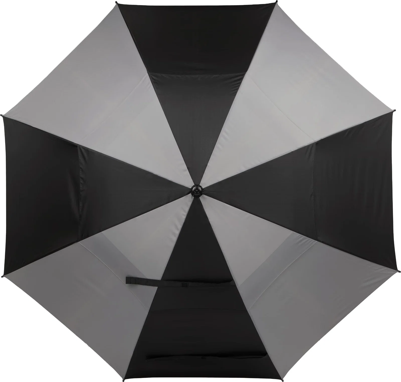 58" Recycled Golf Umbrella with Wooden Handle — view 60