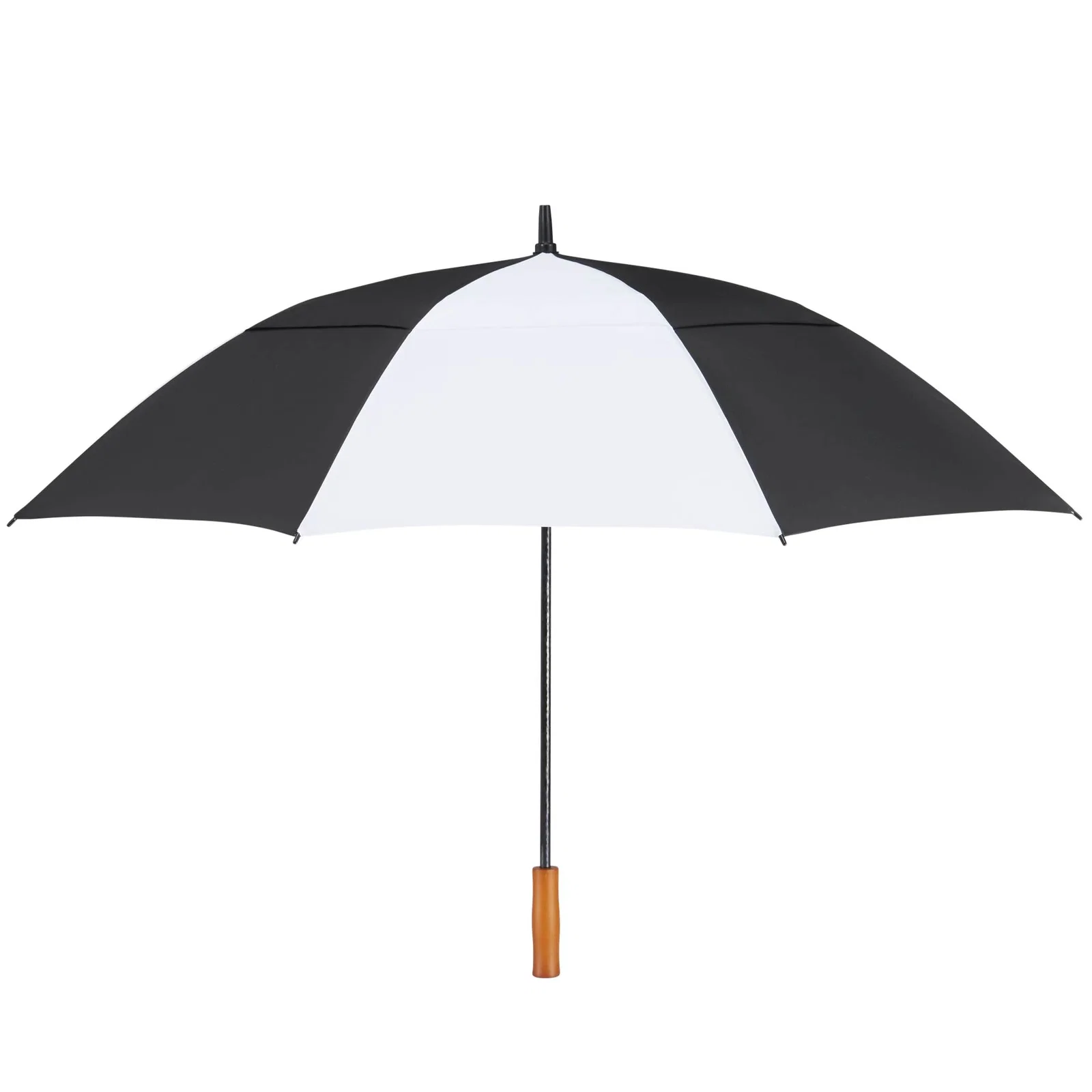 58" Recycled Golf Umbrella with Wooden Handle — view 72
