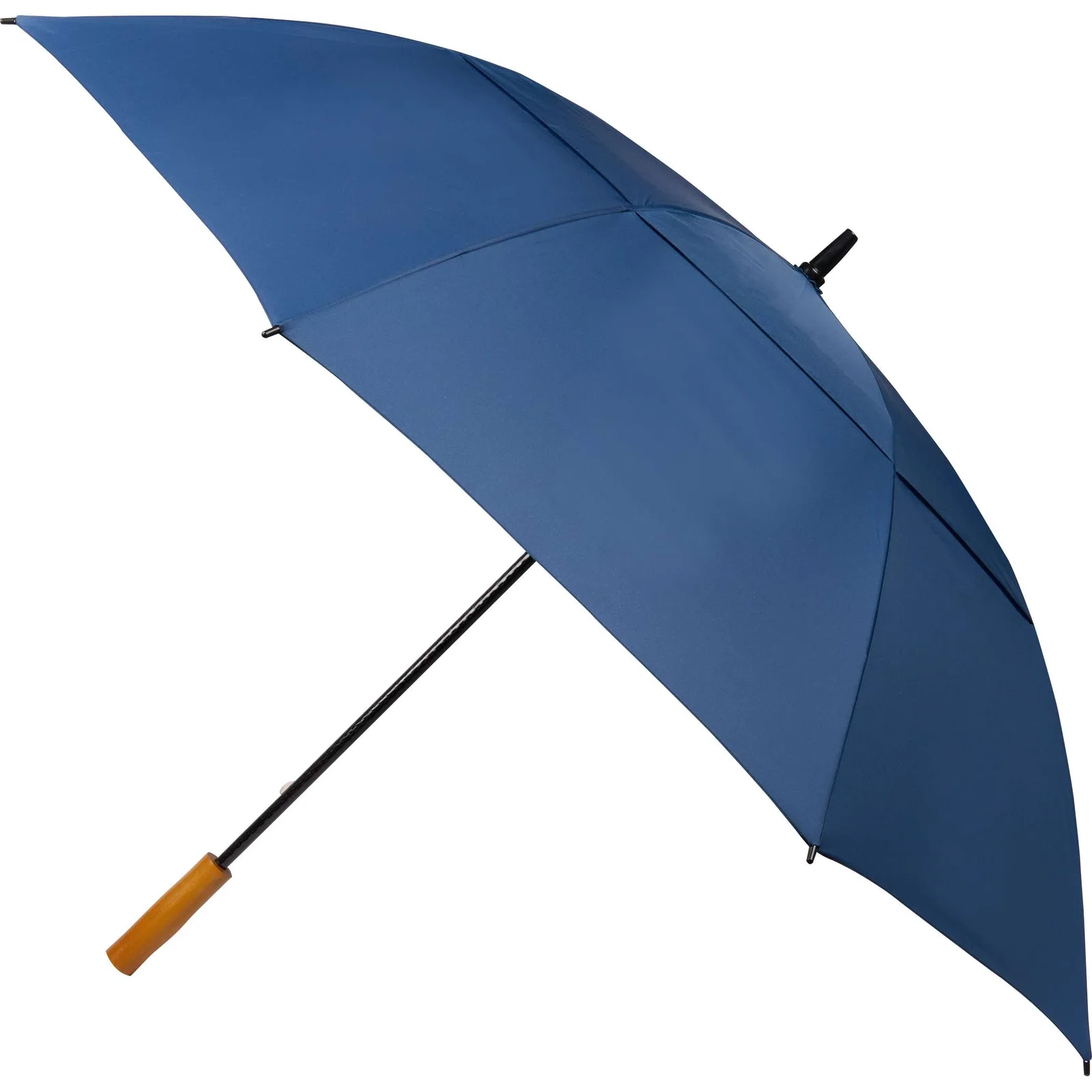 58" Recycled Golf Umbrella with Wooden Handle — view 78