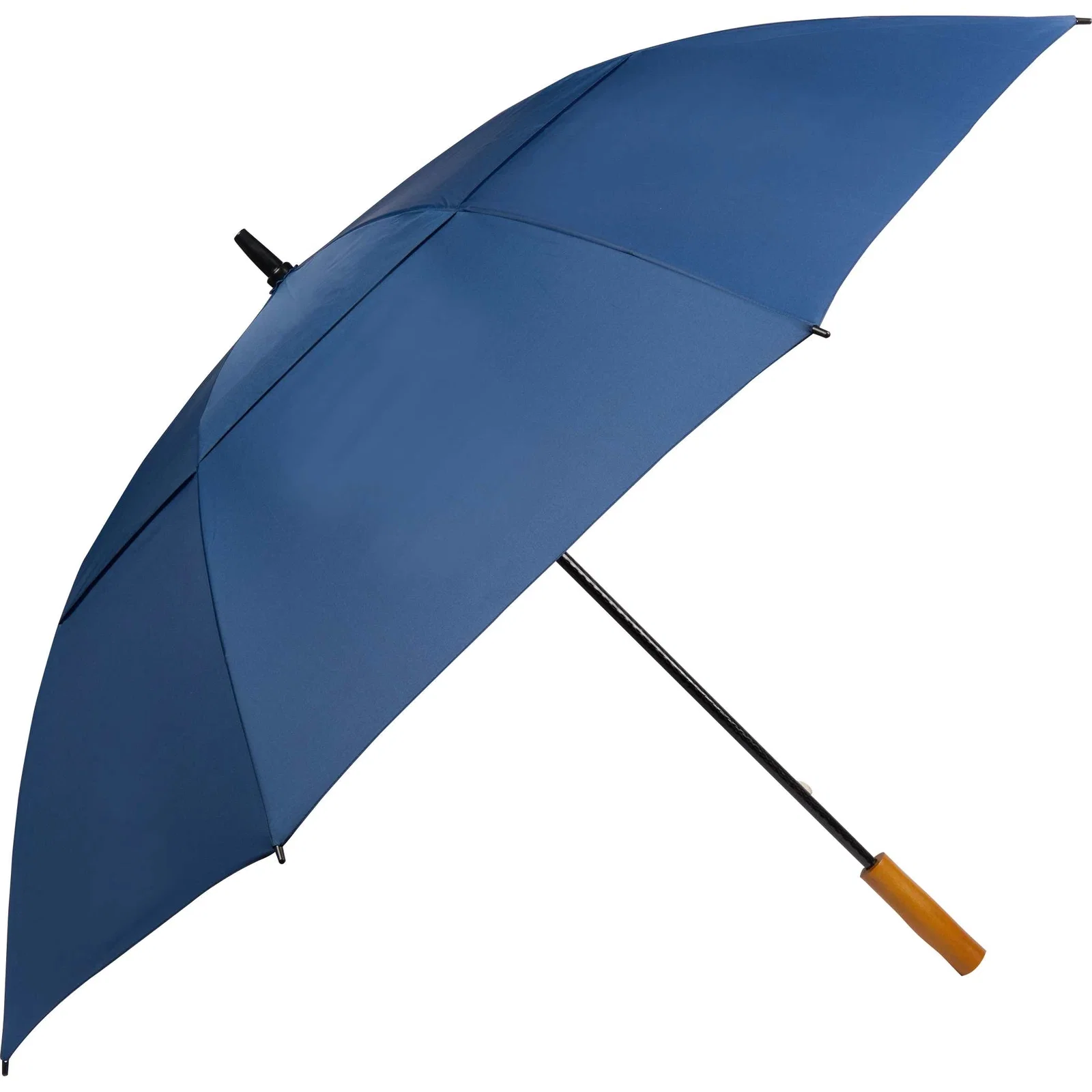 58" Recycled Golf Umbrella with Wooden Handle — view 79