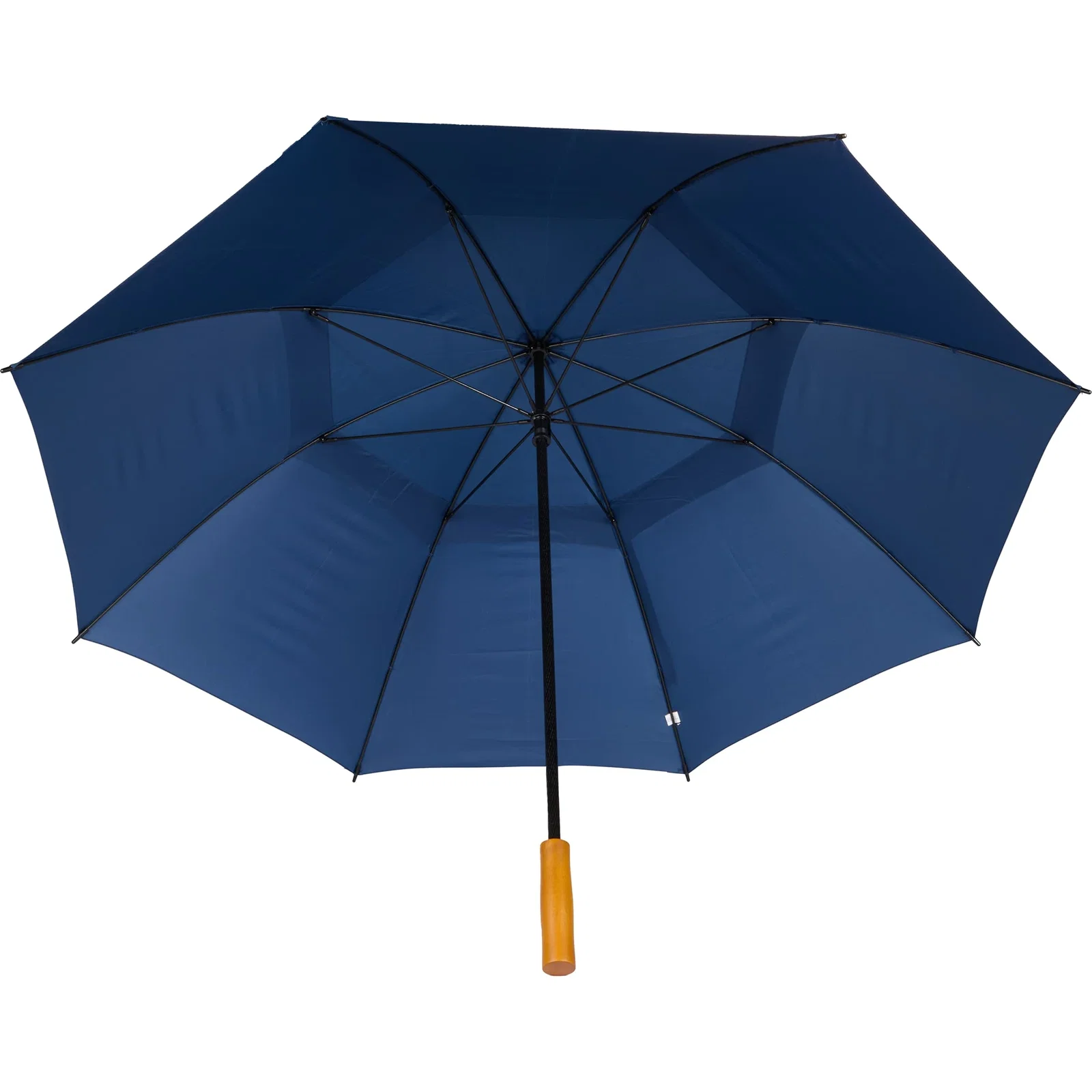 58" Recycled Golf Umbrella with Wooden Handle — view 82