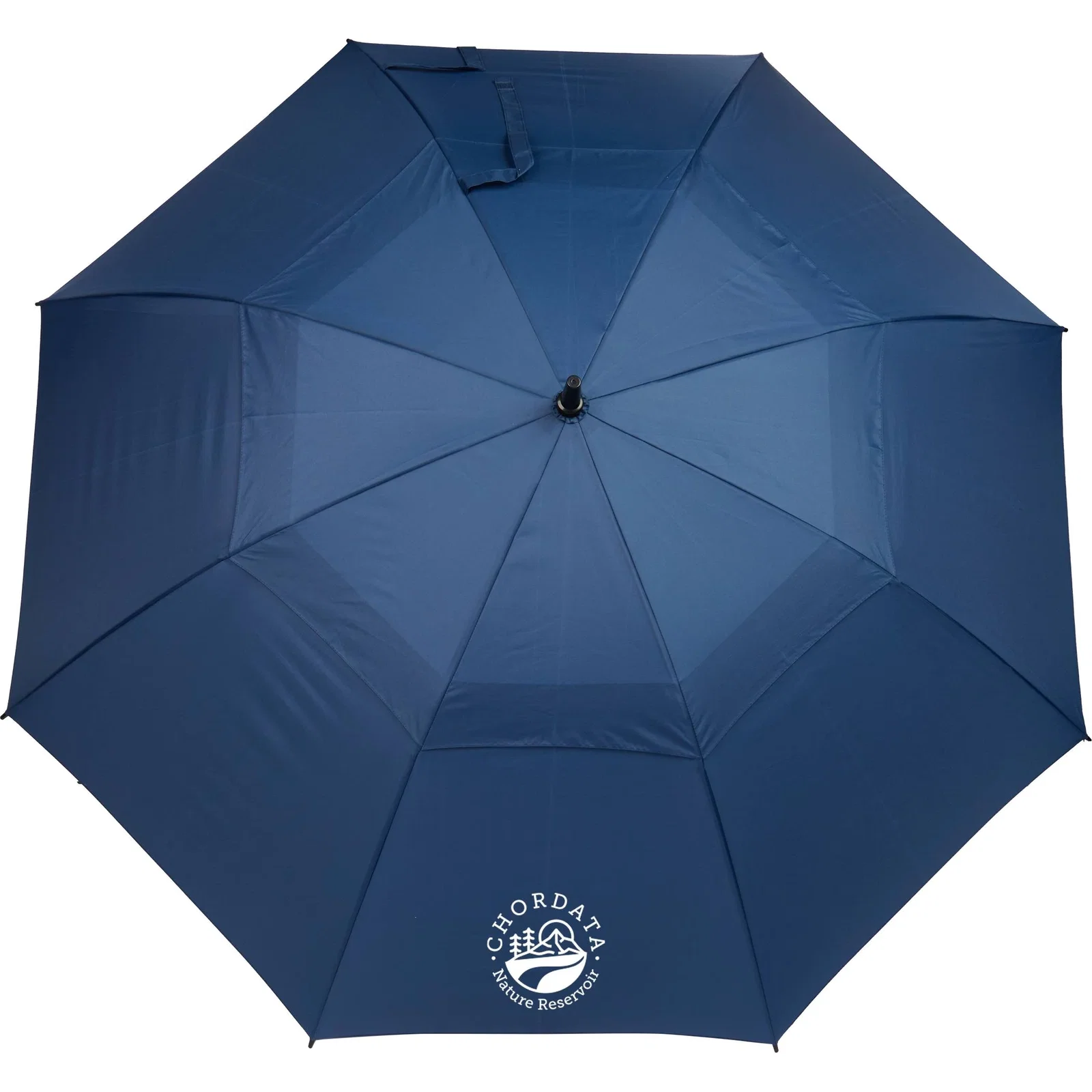 58" Recycled Golf Umbrella with Wooden Handle — view 84