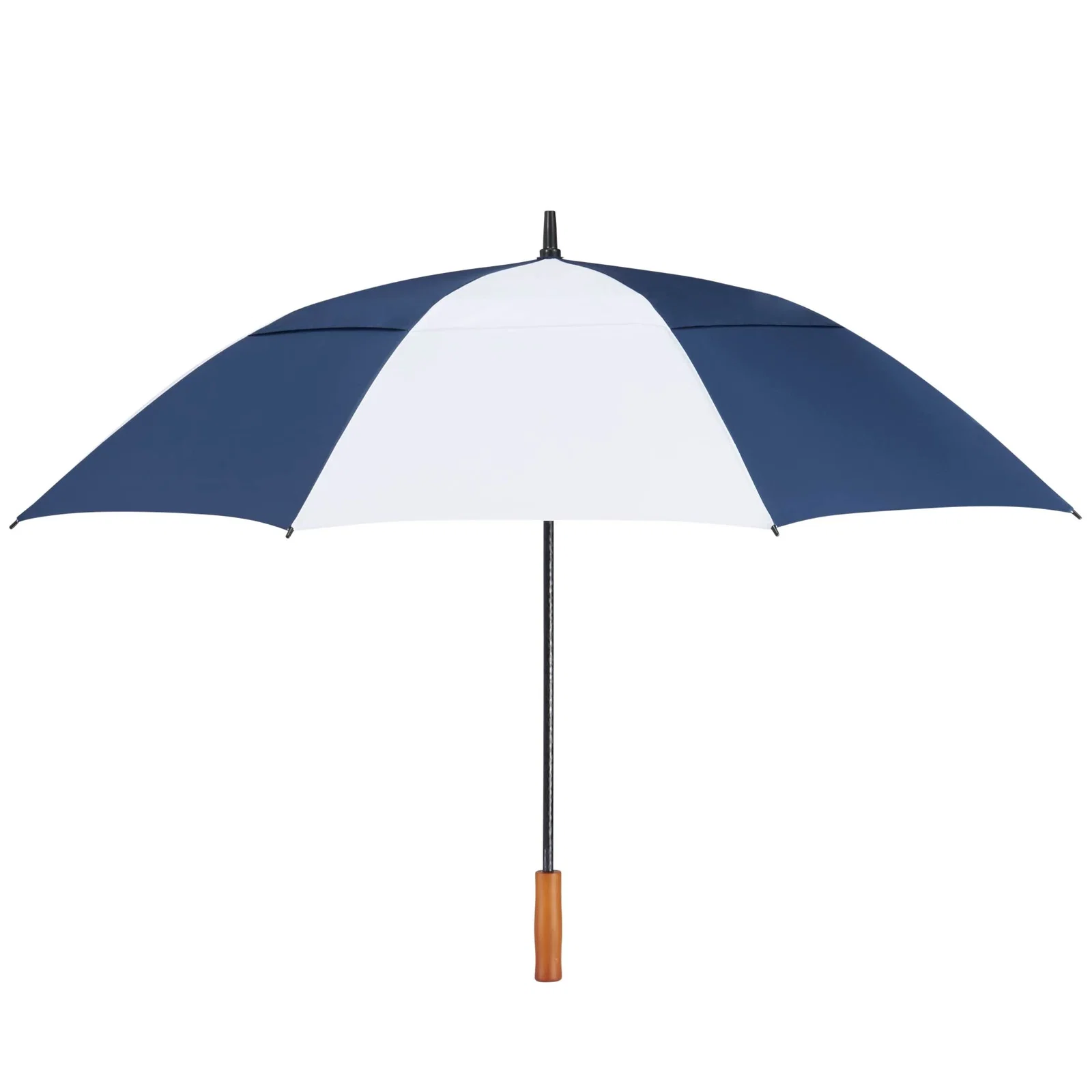 58" Recycled Golf Umbrella with Wooden Handle — view 94